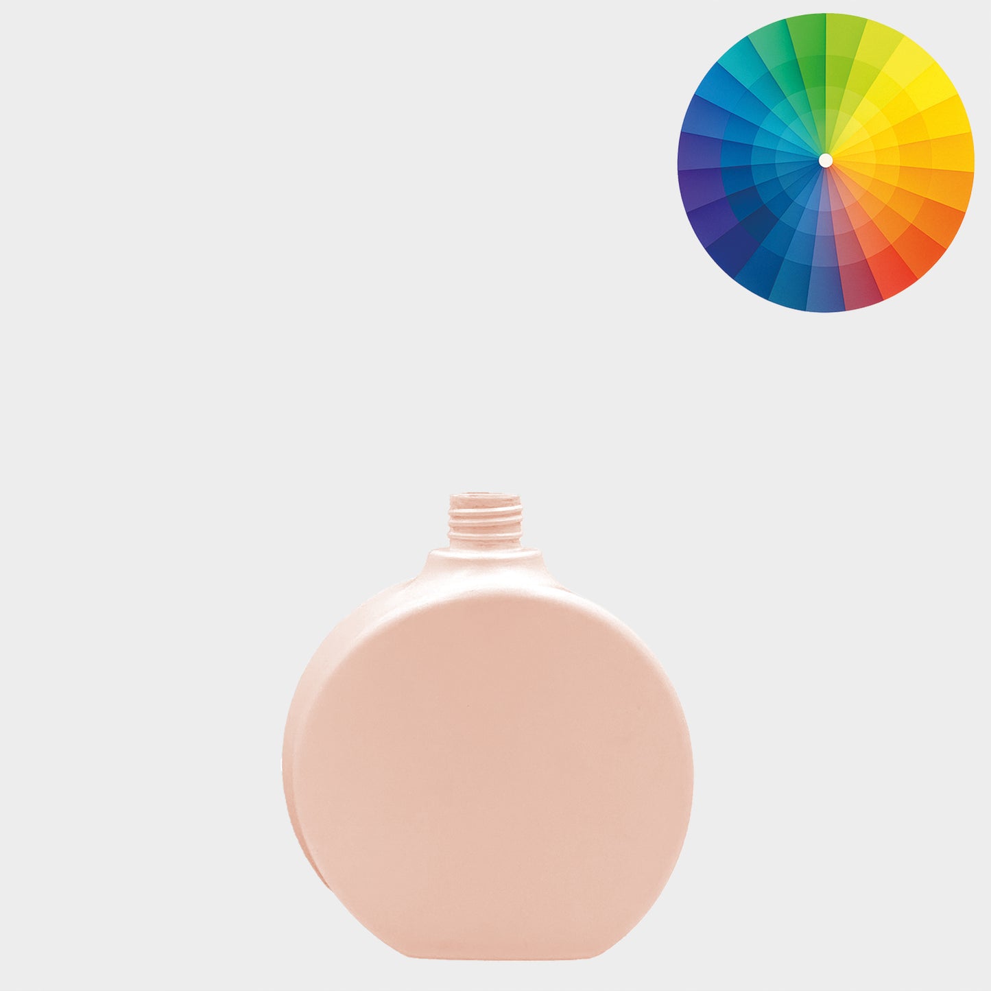 Ovalflasche LUNA - rHDPE - 500 ml