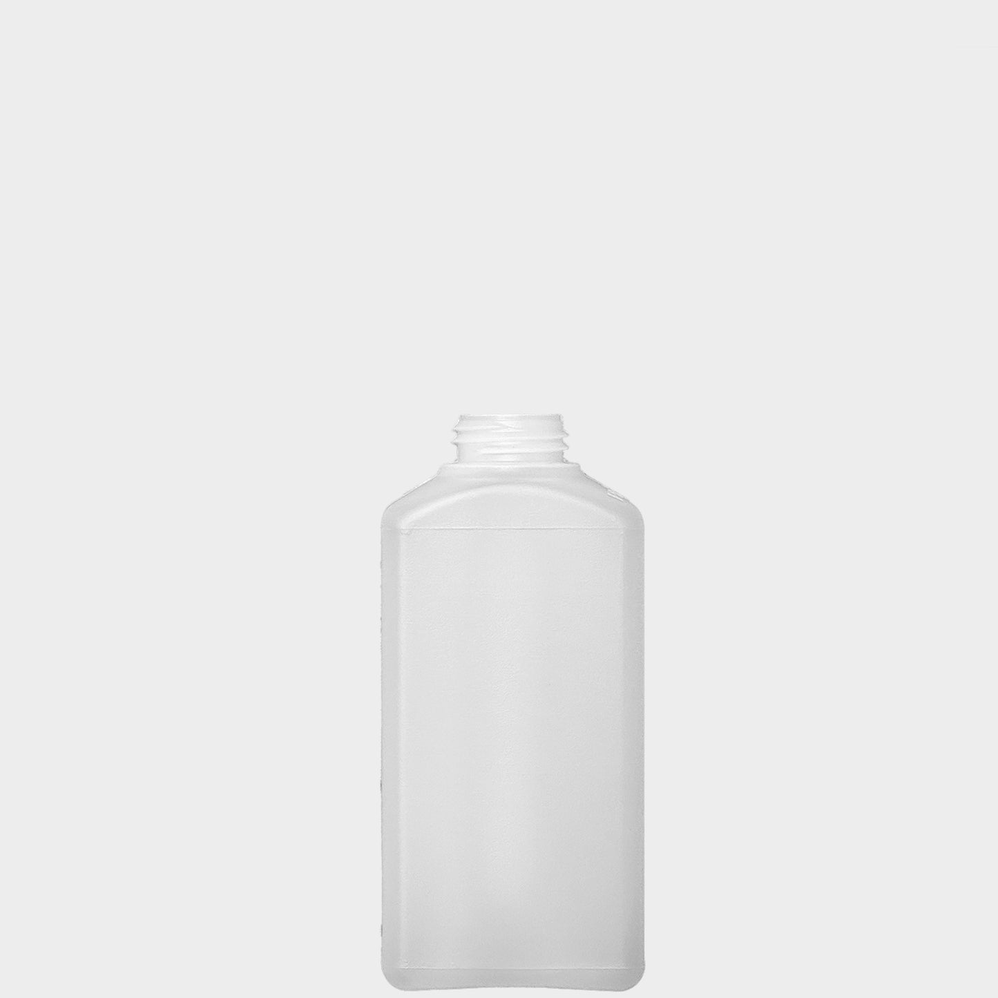 Rechteckflasche FVK - HDPE - 250 ml