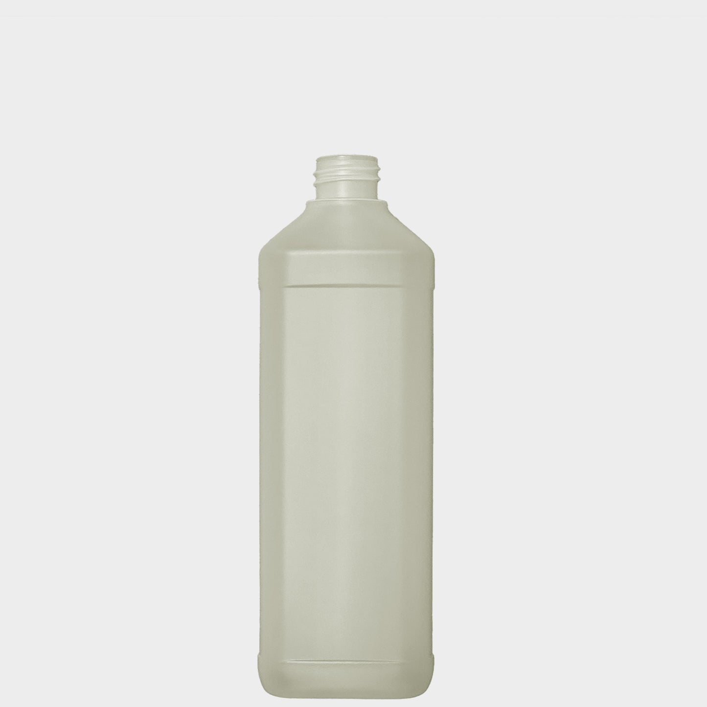Rechteckflasche FOM - rHDPE - 500 ml