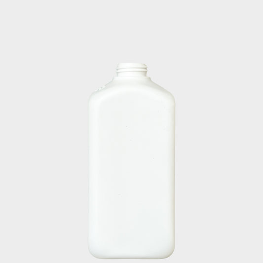 Rechteckflasche FVK - rHDPE - 500 ml - 28/168
