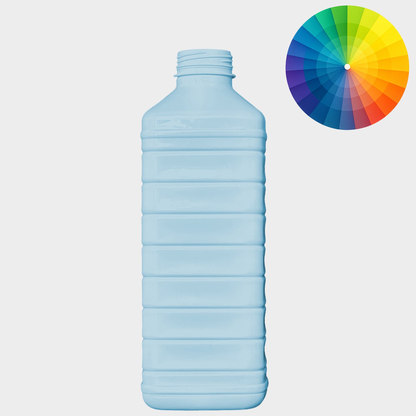 Rechteckflasche MILCH - PET - 1000 ml