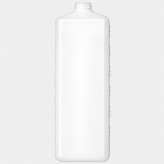 Rechteckflasche ANGOLO - HDPE - 1250 ml - 28/168