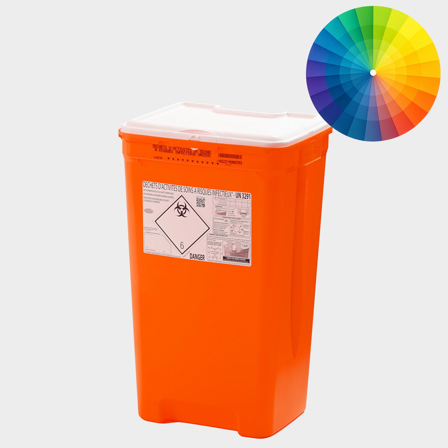 Entsorgungsbehälter PACAZUR UN - PP - 60000 ml