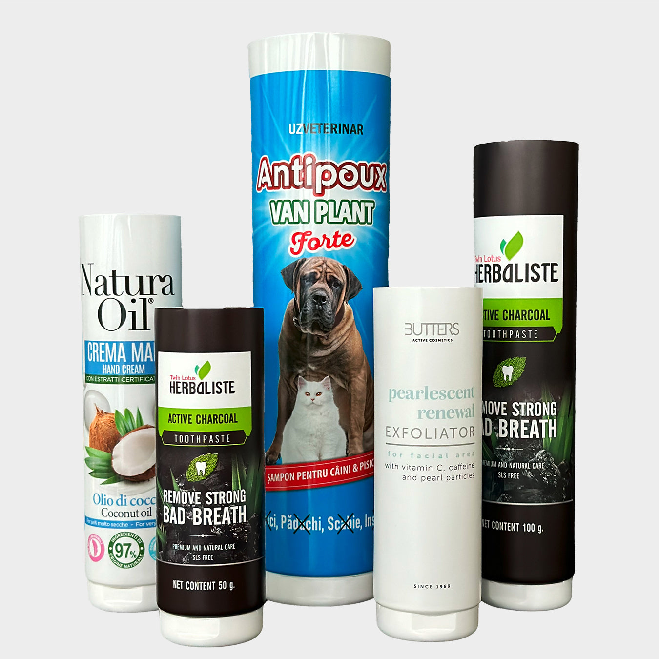 Kunststofftube Eco Low Profile - mono-pe - 125 ml