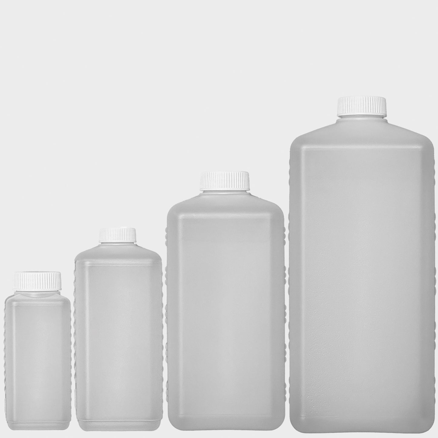 Rechteckflasche ANGOLO - rHDPE - 250 ml