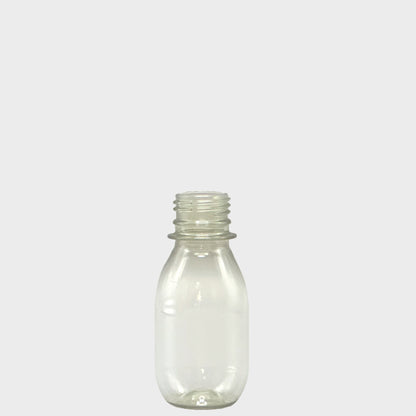 Rundflasche SHOT - rPET - 90 ml