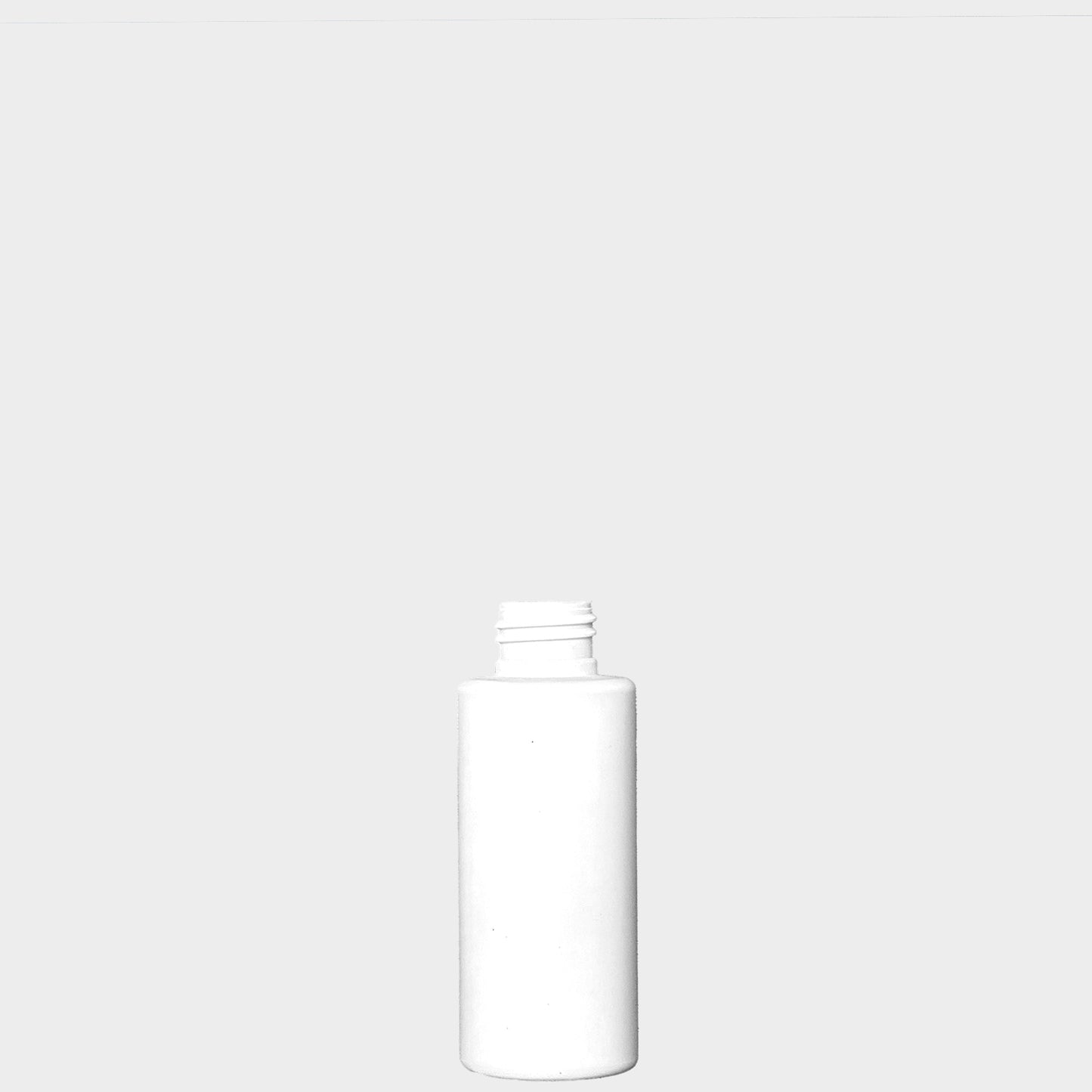 Rundflasche PIATTO - HDPE - 100 ml