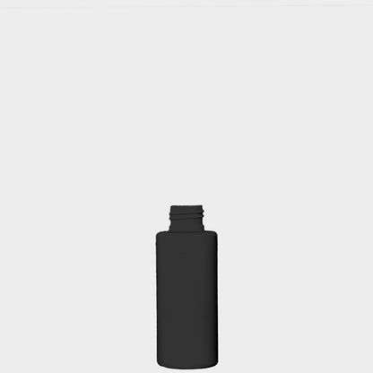 Rundflasche PIATTO - HDPE - 100 ml