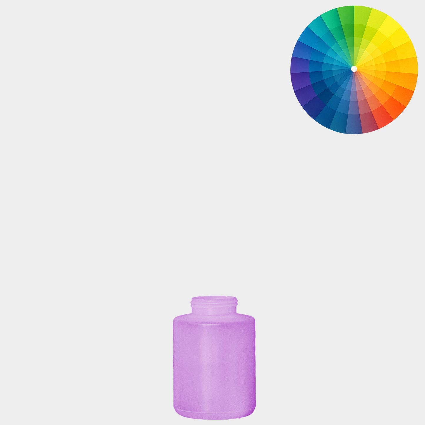 Rundflasche RONDO-FOAM - rHDPE - 100 ml