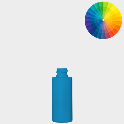 Rundflasche PIATTO - rHDPE - 100 ml