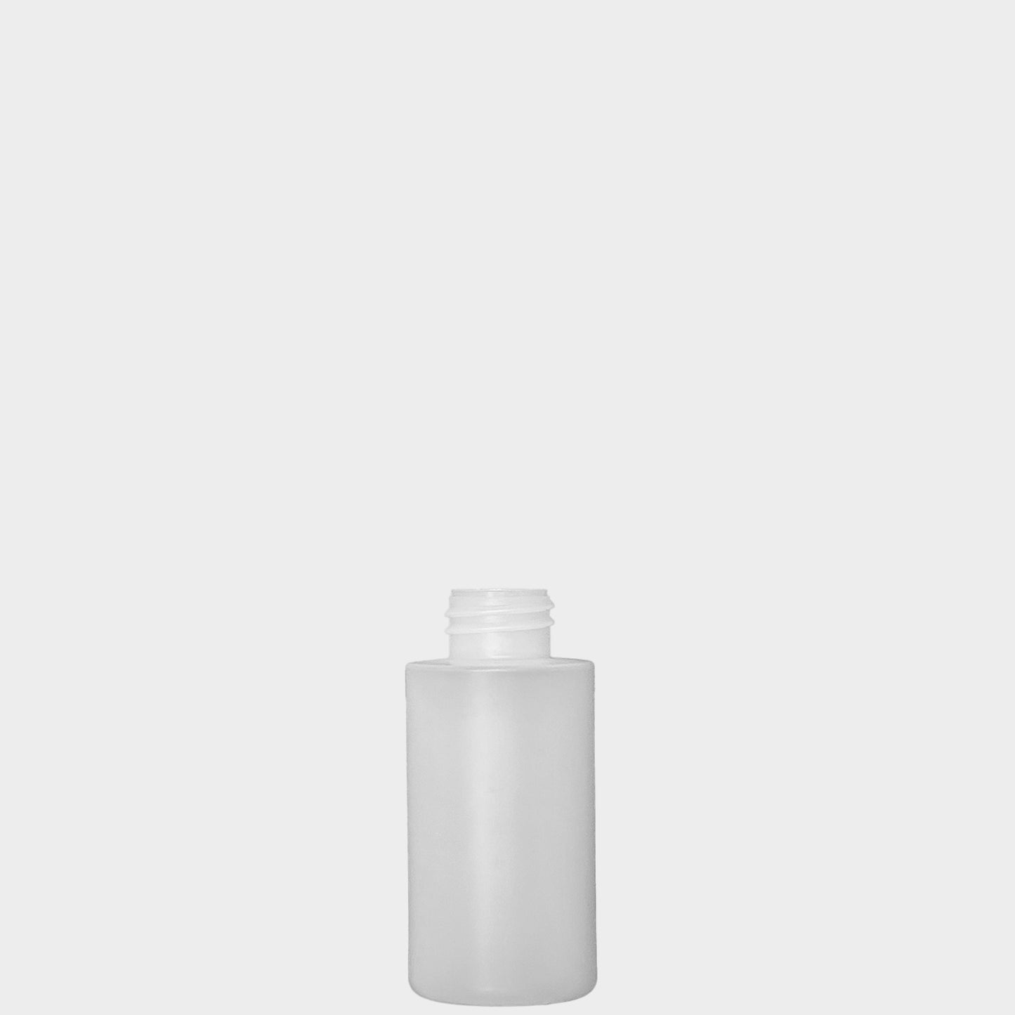 Rundflasche PIATTO - HDPE - 120 ml
