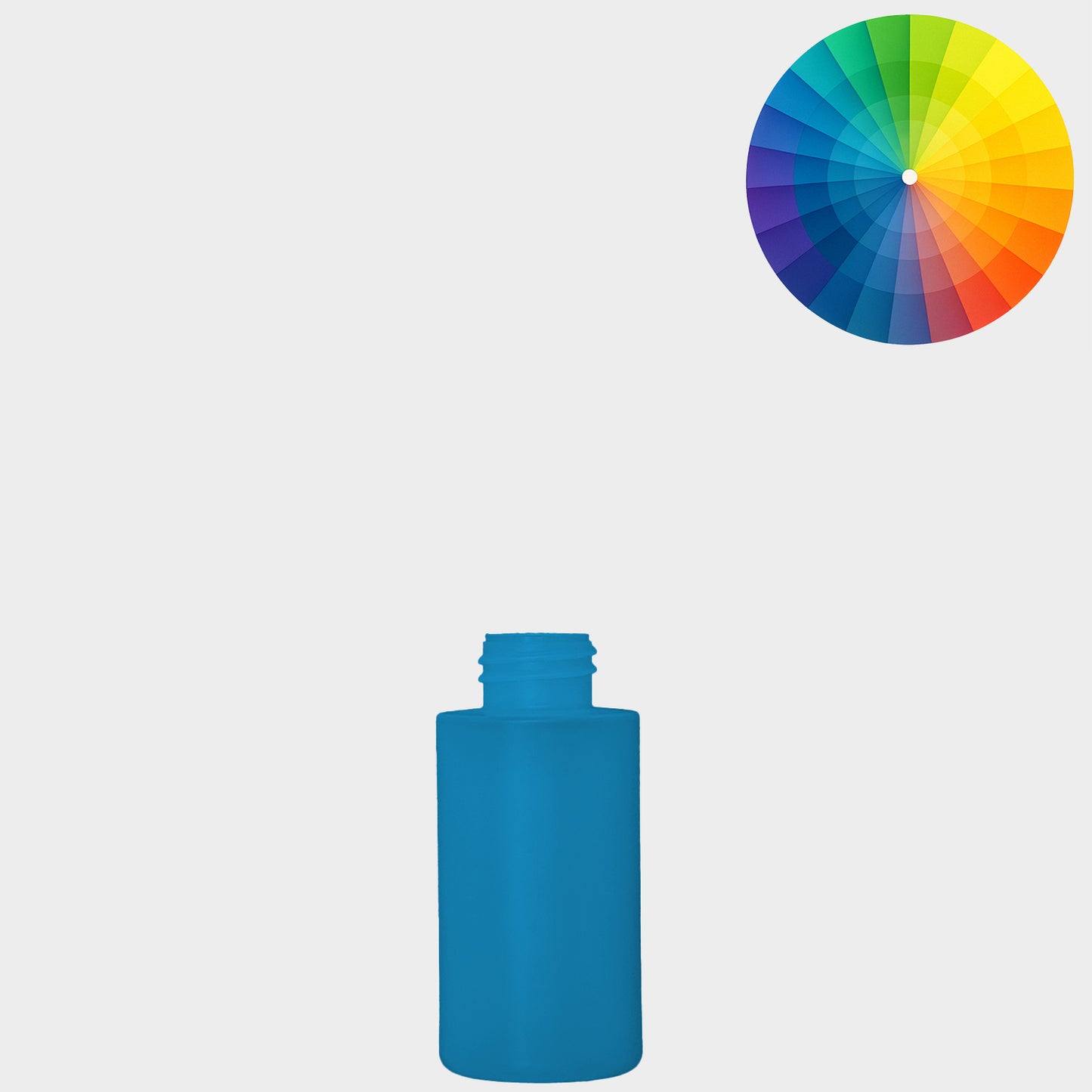 Rundflasche PIATTO - rHDPE - 120 ml