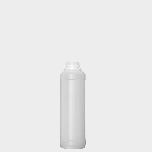 Rundflasche FRZ - HDPE - 250 ml