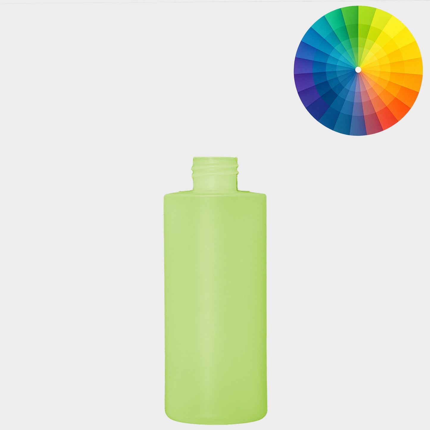 Rundflasche PIATTO - HDPE - 300 ml