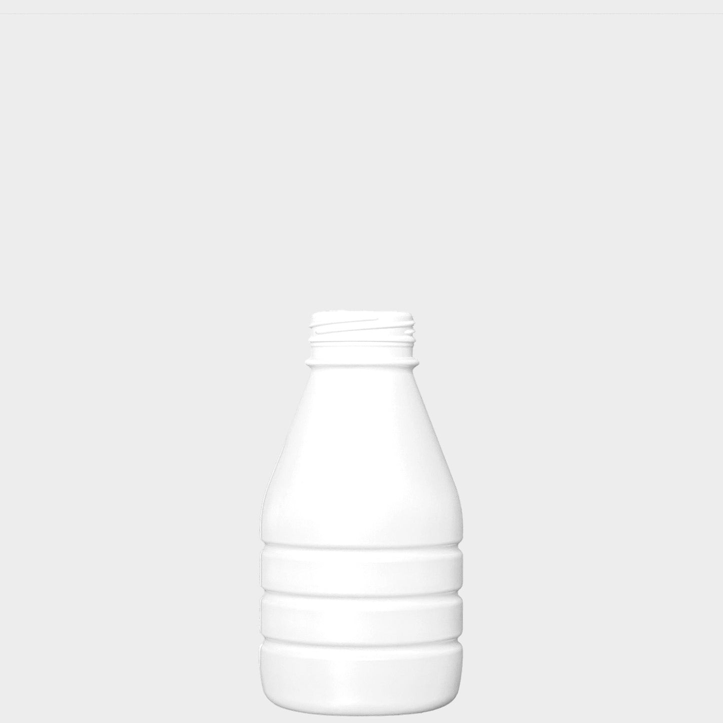 Rundflasche MOLKE - HDPE - 330 ml