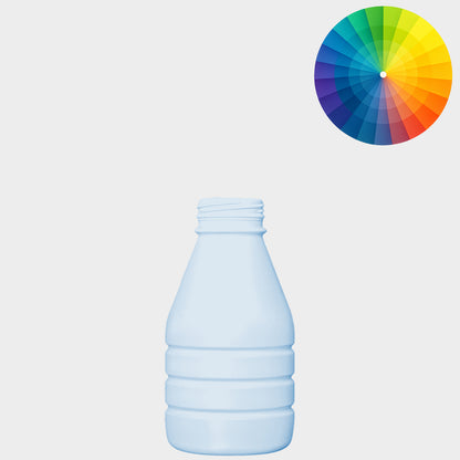Rundflasche MOLKE - HDPE - 330 ml
