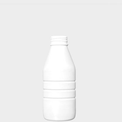 Rundflasche MOLKE - HDPE - 500 ml