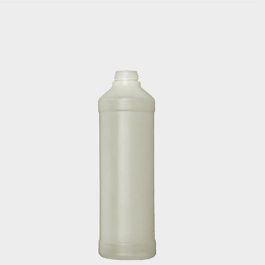 Rundflasche FRZ CR (ISO 8317) - rHDPE - 500 ml