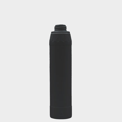 Rundflasche POLVERE CR (ISO 8317) - HDPE - 870 ml