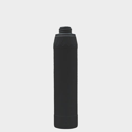 Rundflasche POLVERE CR (ISO 8317) - HDPE - 870 ml