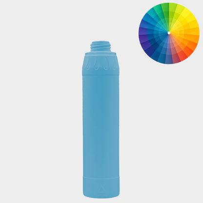 Rundflasche POLVERE CR (ISO 8317) - HDPE - 870 ml