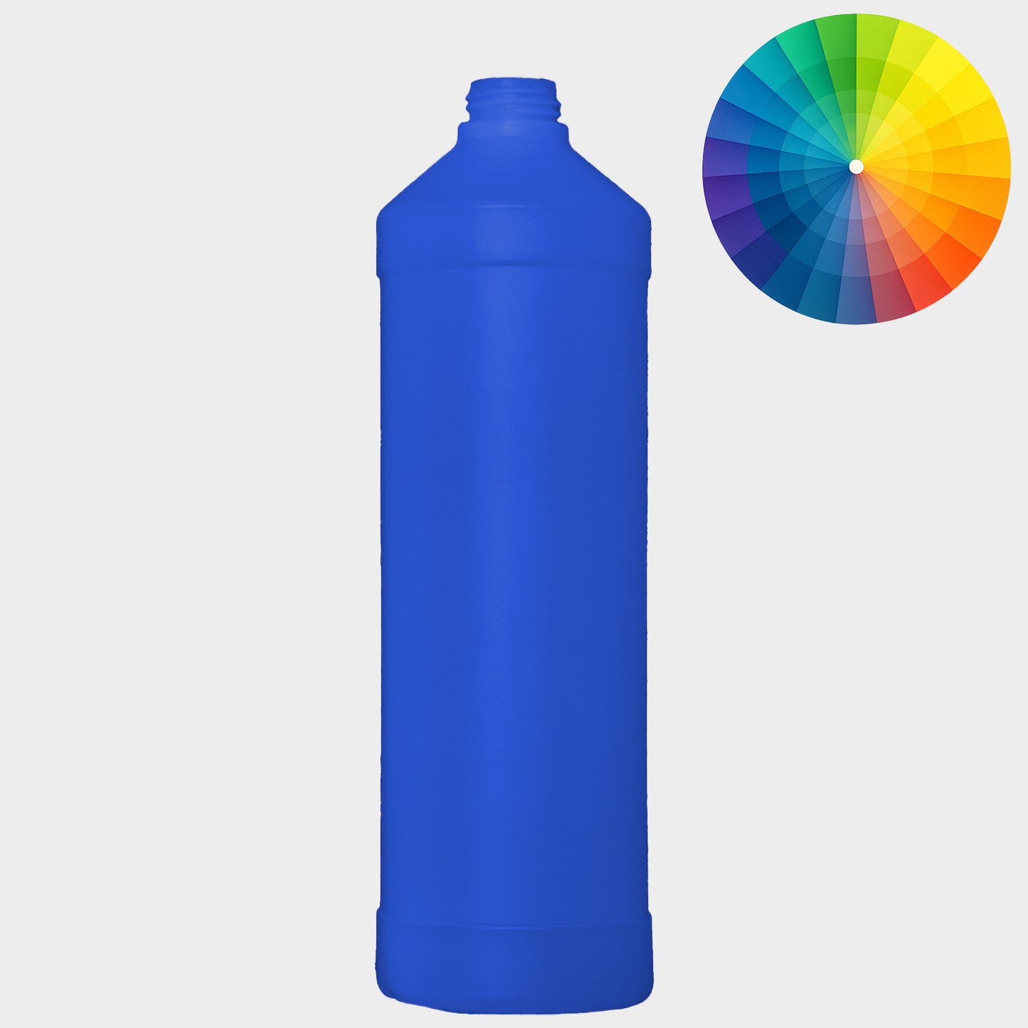 Rundflasche FRZ CR (ISO 8317) - rHDPE - 1000 ml