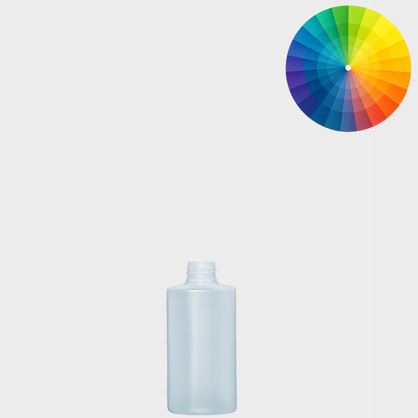 Ovalflasche COMO - HDPE - 125 ml