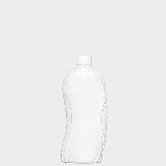 Ovalflasche FORMULA - HDPE - 300 ml