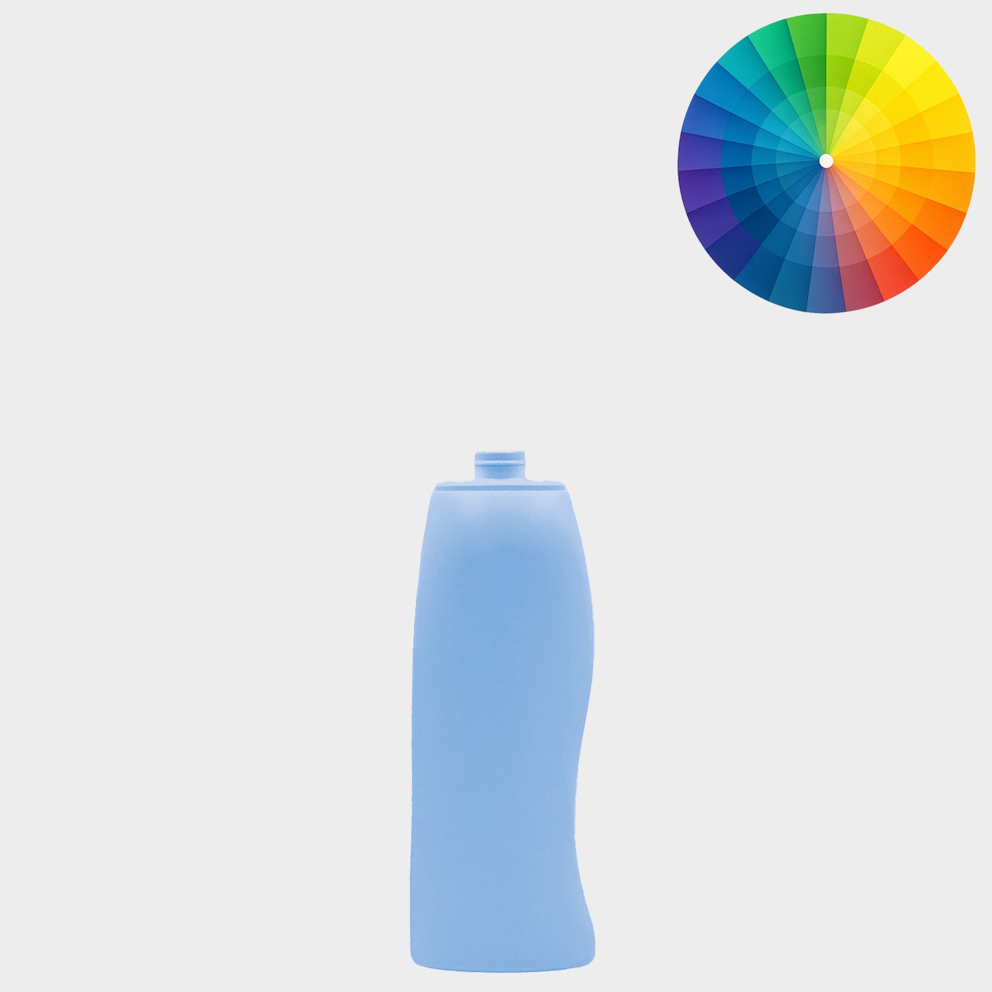 Ovalflasche ARCATA - HDPE - 300 ml