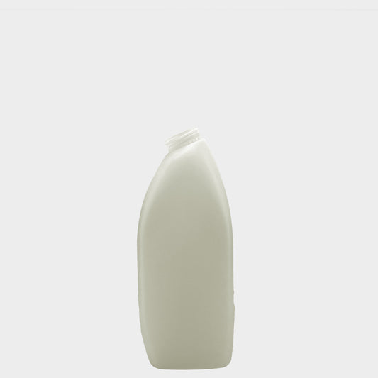 Ovalflasche SCHRÄGHALS - rHDPE - 750 ml