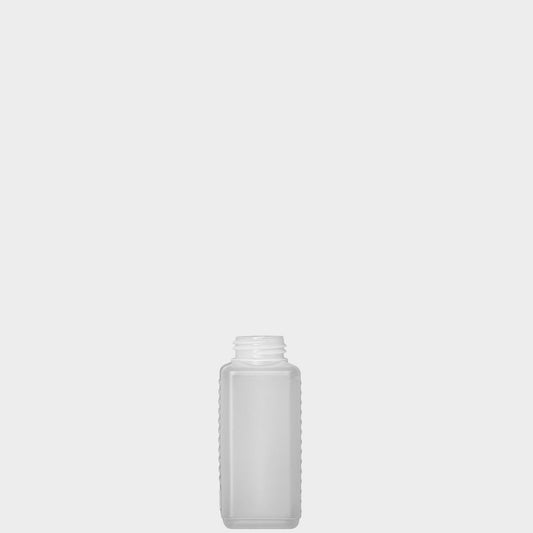 Rechteckflasche ANGOLO - HDPE - 100 ml