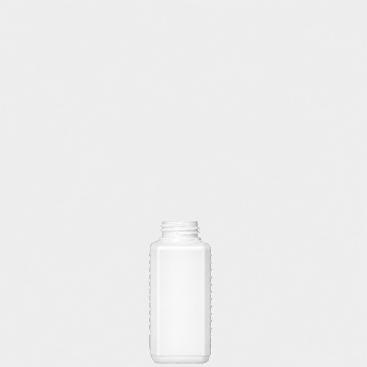 Rectangular Bottle ANGOLO - HDPE - 100 ml - 28/168