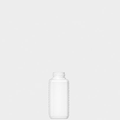 Rectangular Bottle ANGOLO - HDPE - 100 ml - 28/168