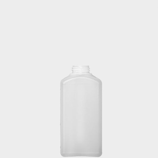 Rechteckflasche FVK - HDPE - 250 ml