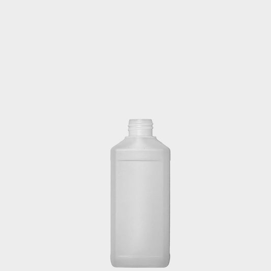 Rectangular Bottle FOM - HDPE - 250 ml - 28/410