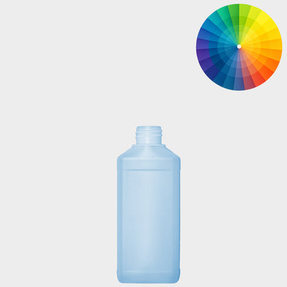 Rechteckflasche FOM - HDPE - 250 ml