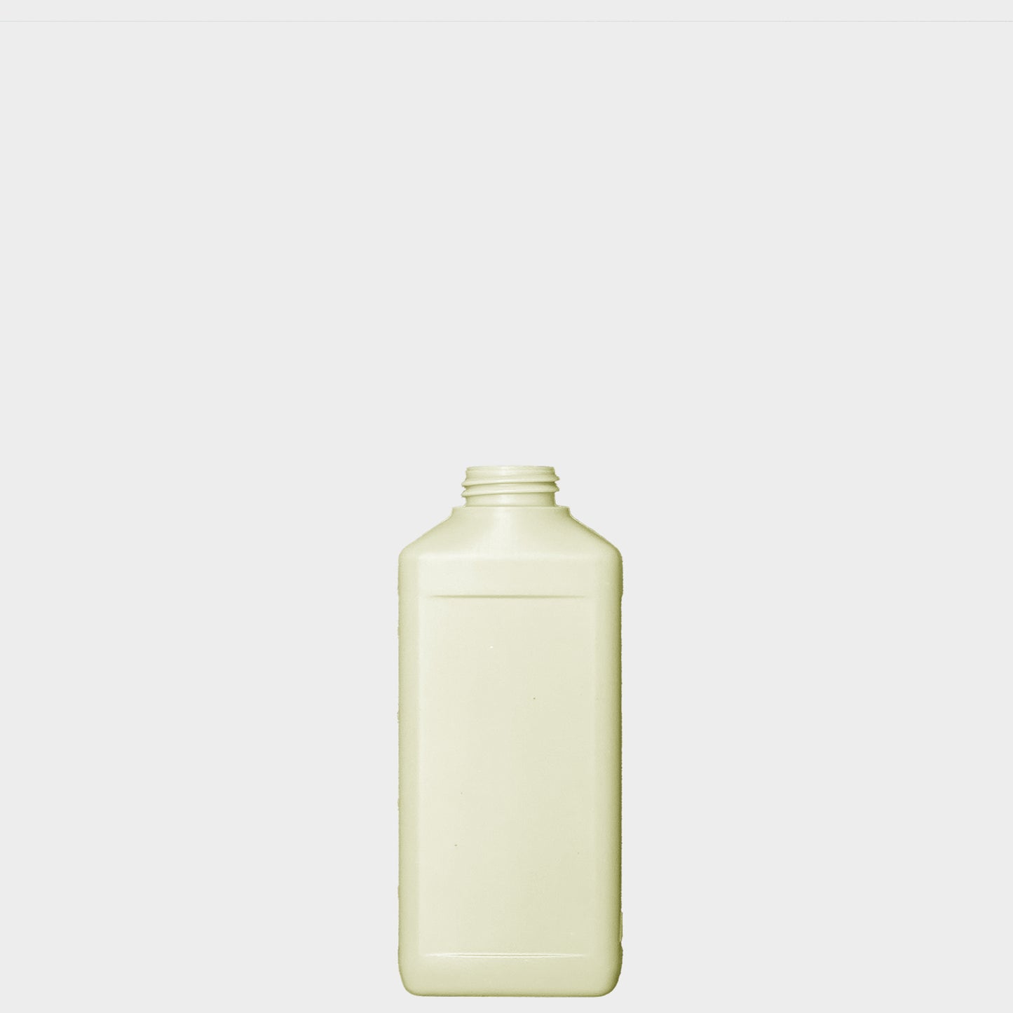 Rechteckflasche FOM - rHDPE - 250 ml
