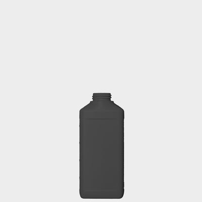 Rechteckflasche FOM - rHDPE - 250 ml