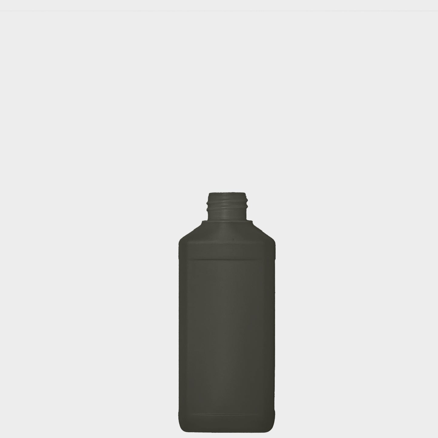 Rechteckflasche FOM - rHDPE - 250 ml