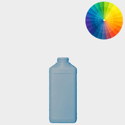 Rechteckflasche FOM - rHDPE - 250 ml