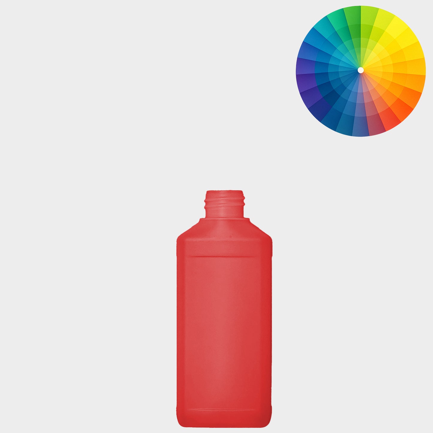 Rechteckflasche FOM - rHDPE - 250 ml