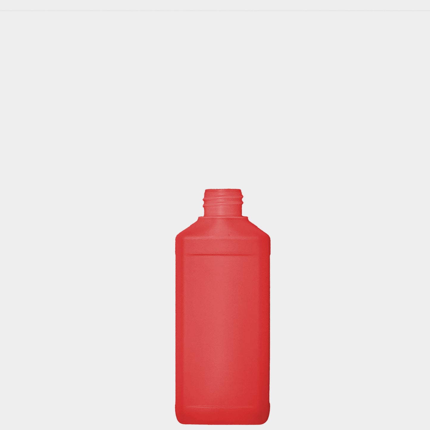 Rechteckflasche FOM - rHDPE - 250 ml