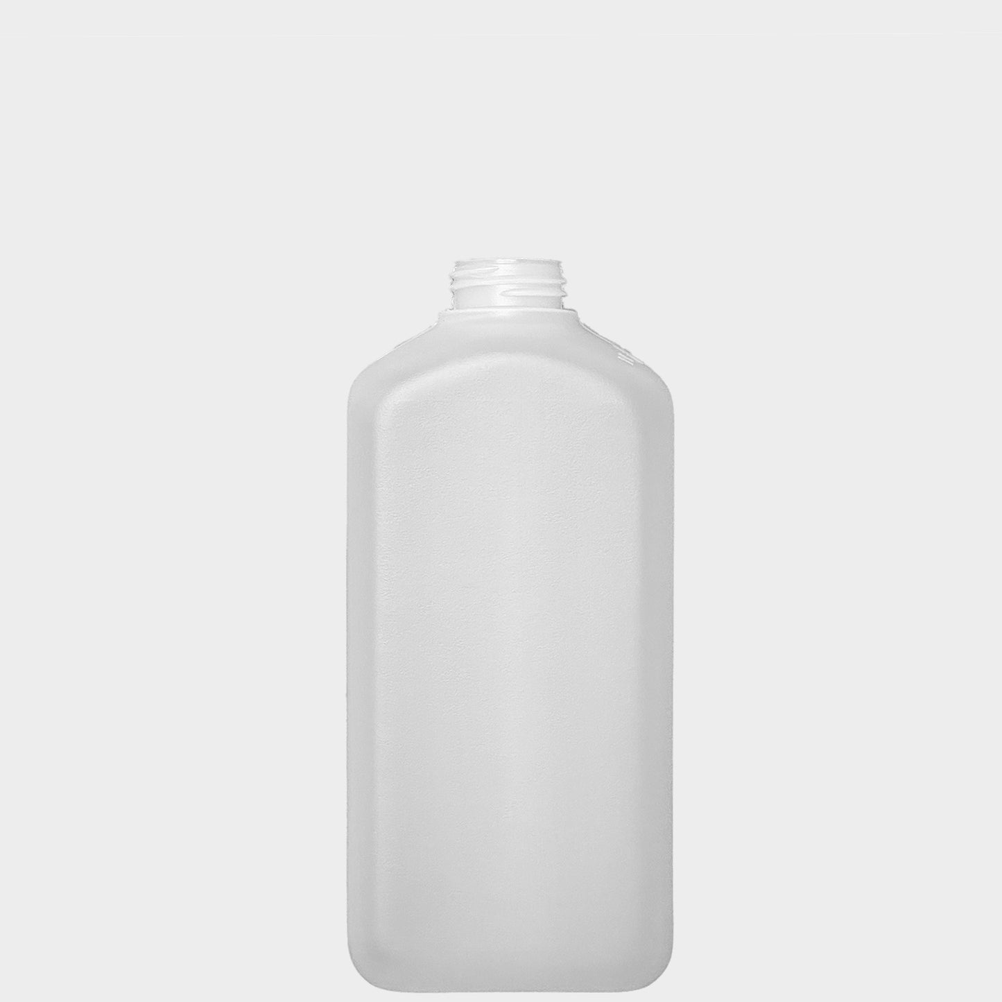Rechteckflasche FVK - HDPE - 500 ml