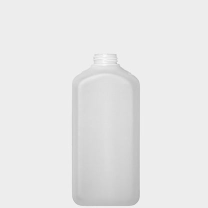 Rechteckflasche FVK - HDPE - 500 ml
