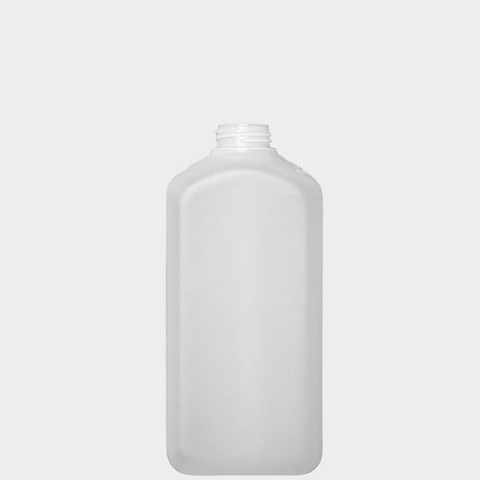 Rechteckflasche FVK - HDPE - 500 ml