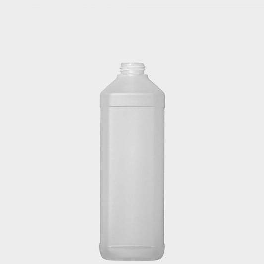 Rechteckflasche FOM - HDPE - 500 ml