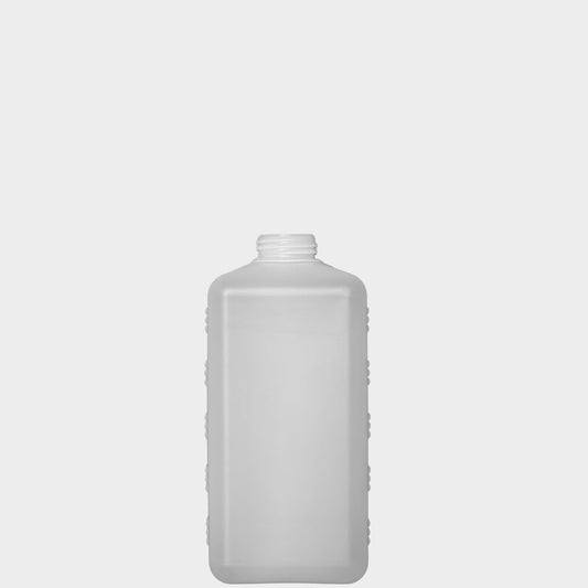 Rechteckflasche ANGOLO - HDPE - 500 ml
