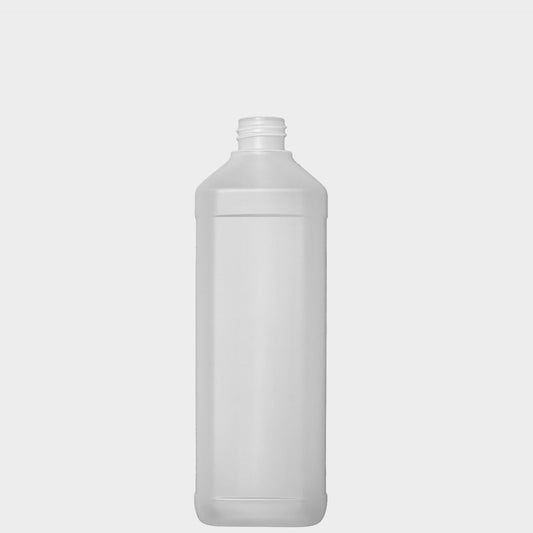 Rechteckflasche FOM - HDPE - 500 ml