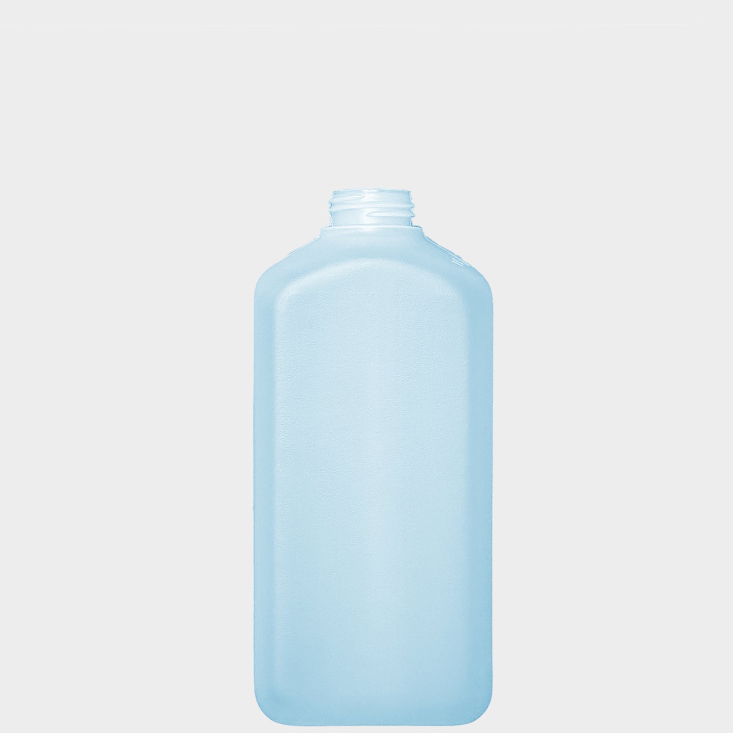 Rechteckflasche FVK - HDPE - 500 ml