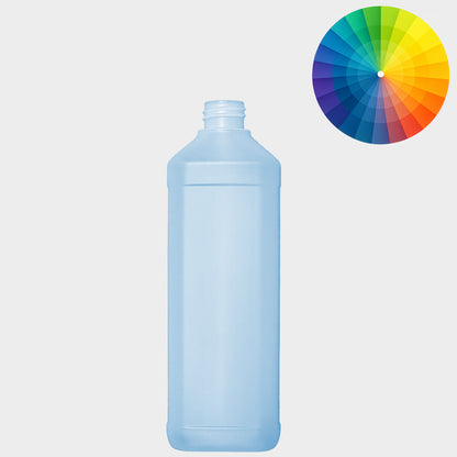 Rechteckflasche FOM - HDPE - 500 ml